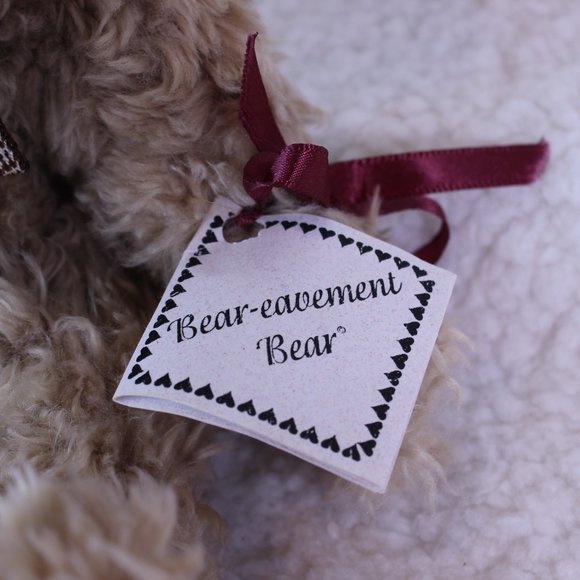 RUSS BERRIE THORNBURY BEAR-EAVEMENT Plush 7" Bereavement Teddy Bear‎ with Tear - Picture 3 of 6